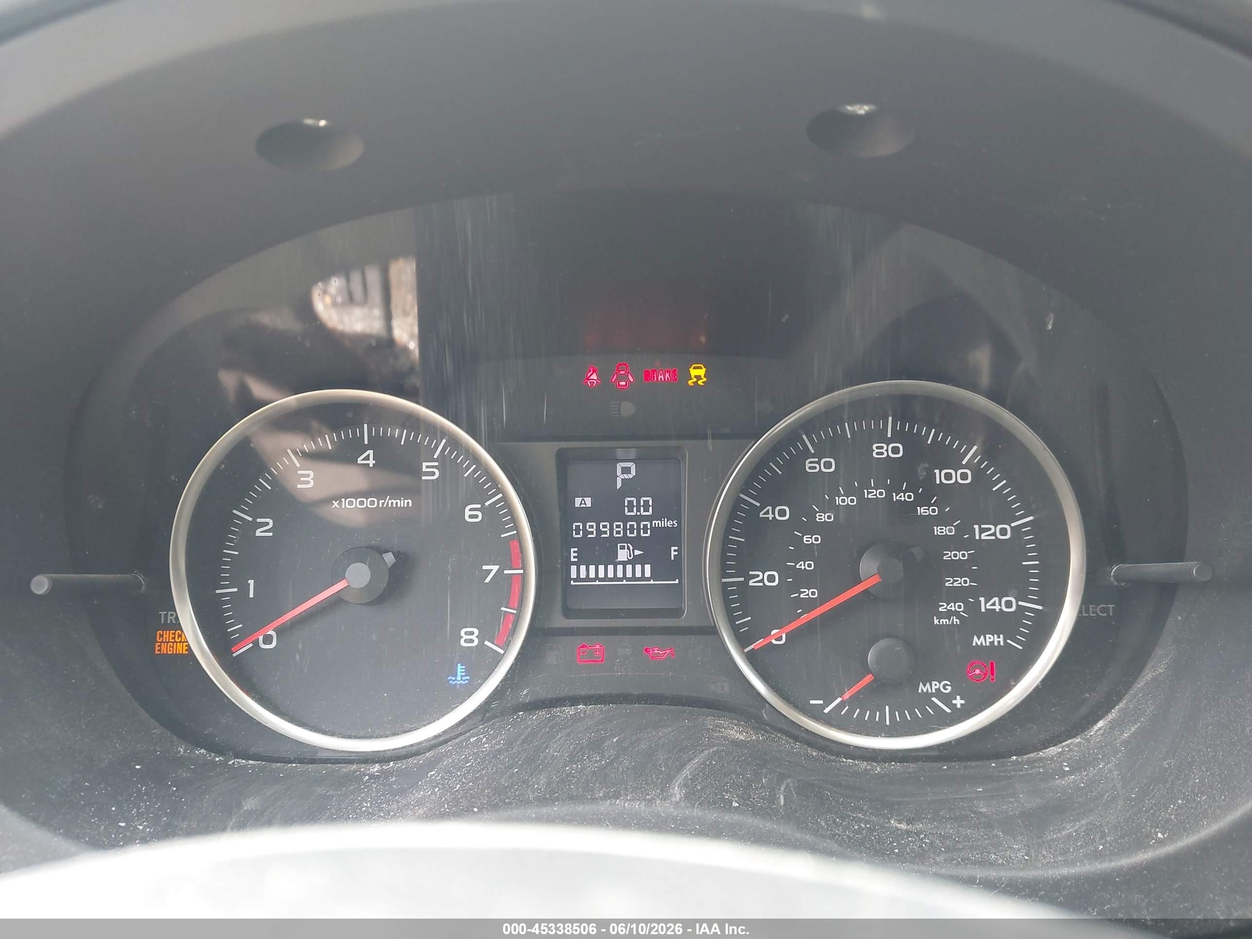 2015 Subaru Impreza 2.0i Blue vin: JF1GJAA63FH007268