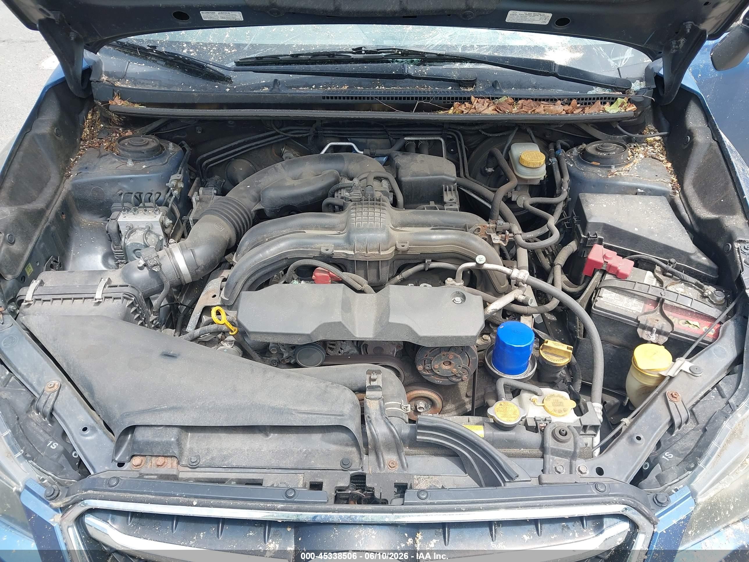2015 Subaru Impreza 2.0i Blue vin: JF1GJAA63FH007268