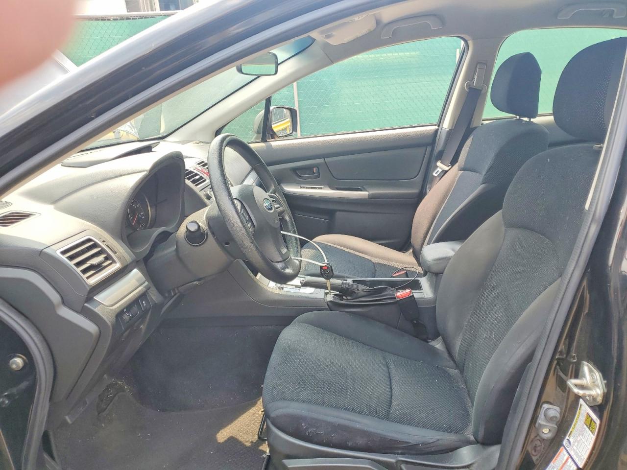 2015 Subaru Impreza Black vin: JF1GJAA63FH020036