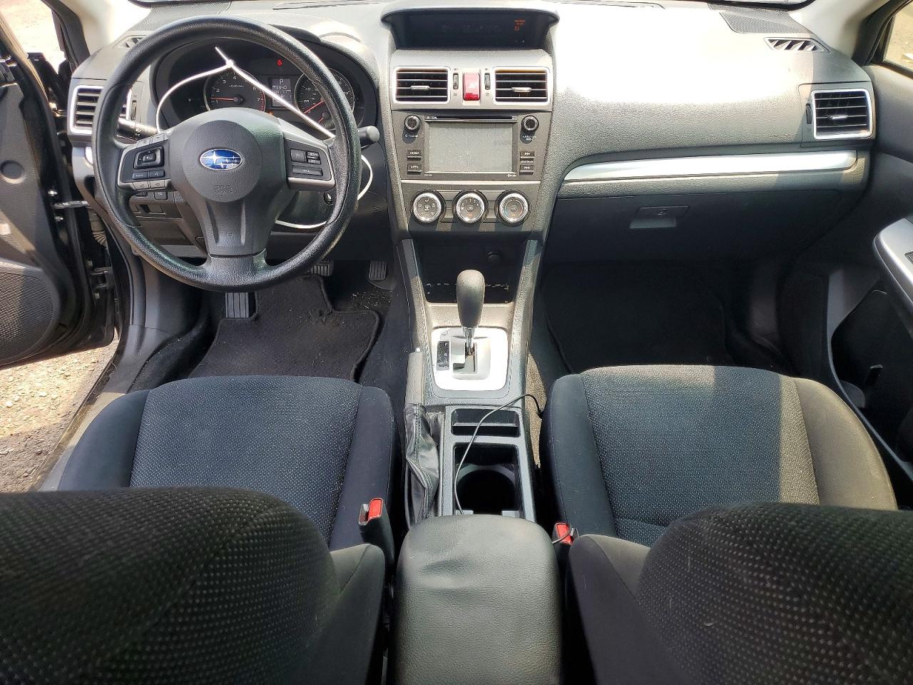 2015 Subaru Impreza Black vin: JF1GJAA63FH020036