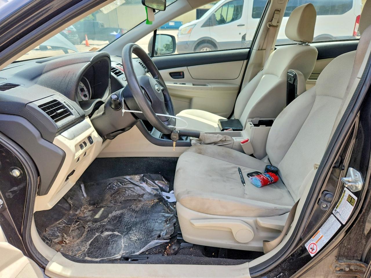 2012 Subaru Impreza Black vin: JF1GJAA64CG011718