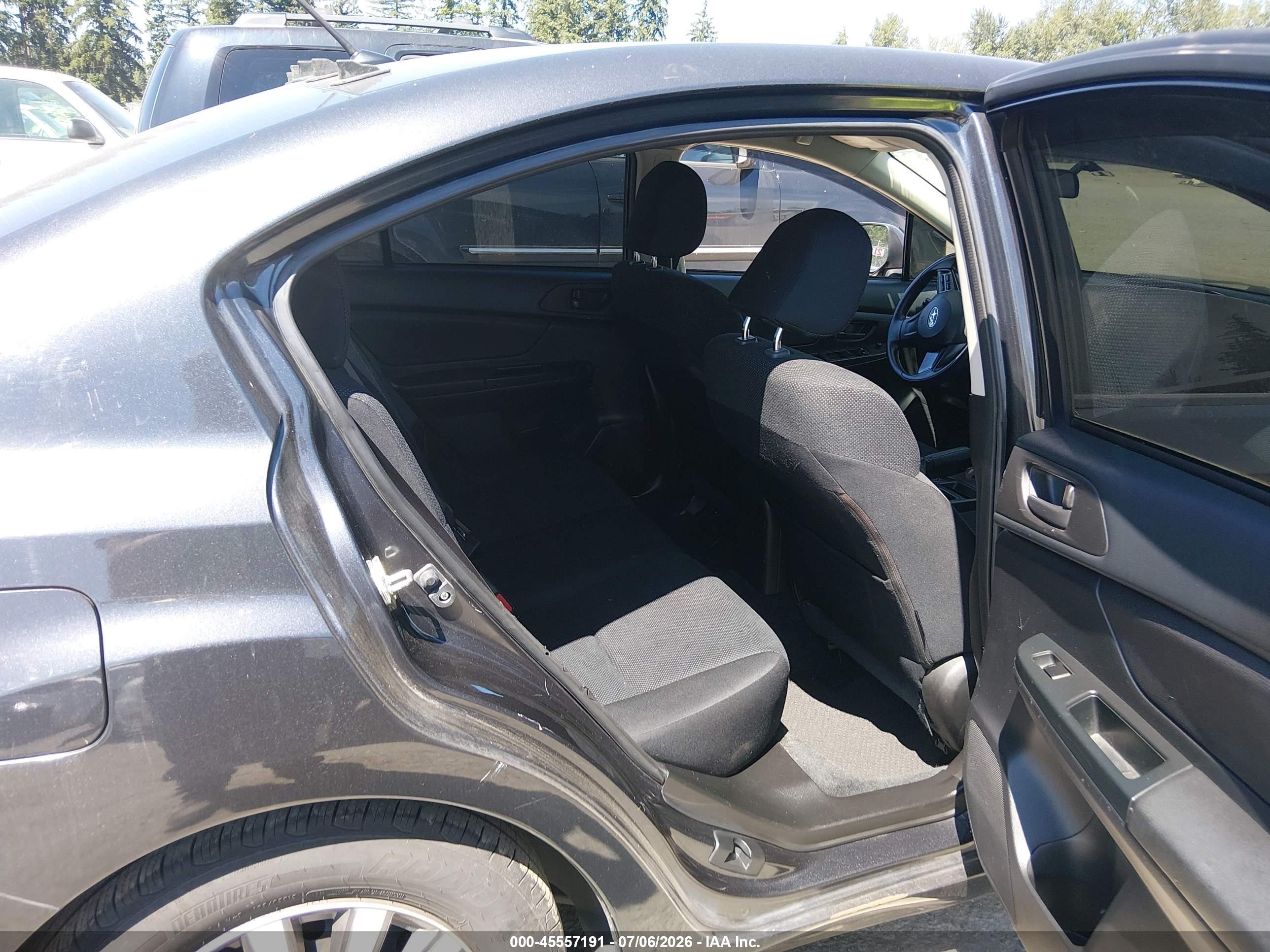 2013 Subaru Impreza 2.0i Gray vin: JF1GJAA64DH008992