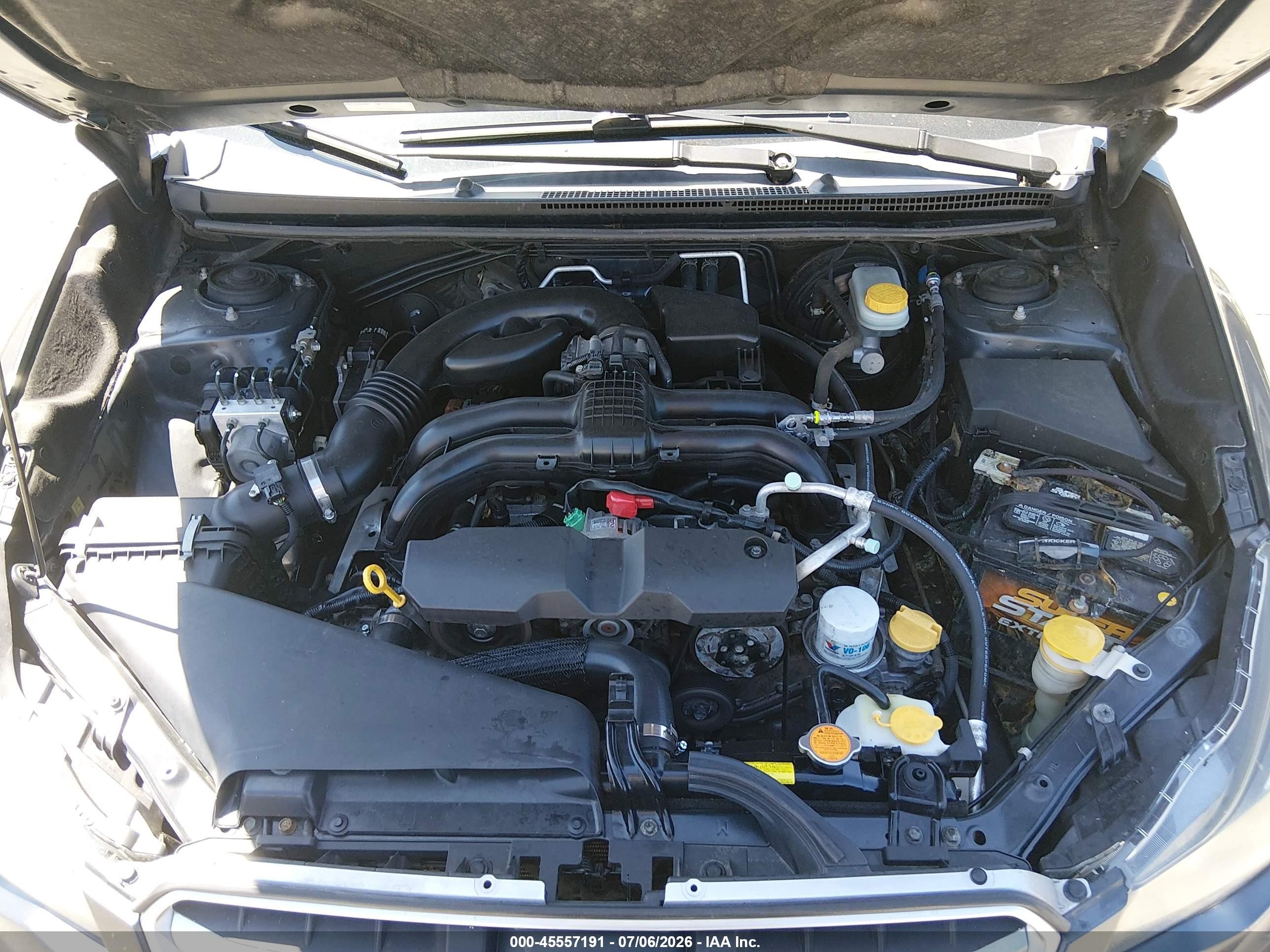 2013 Subaru Impreza 2.0i Gray vin: JF1GJAA64DH008992
