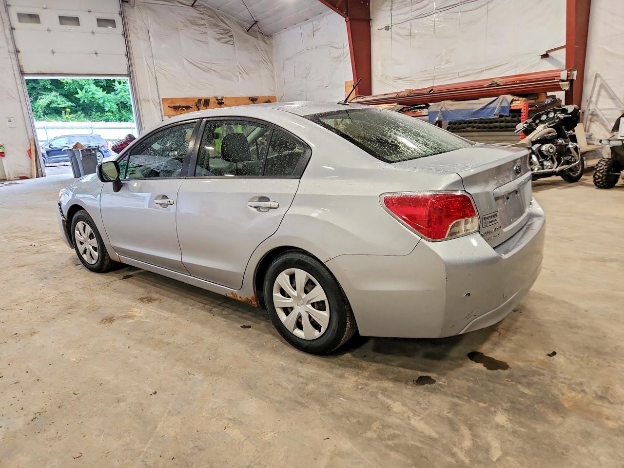 2014 Subaru Impreza Silver vin: JF1GJAA64EG013309