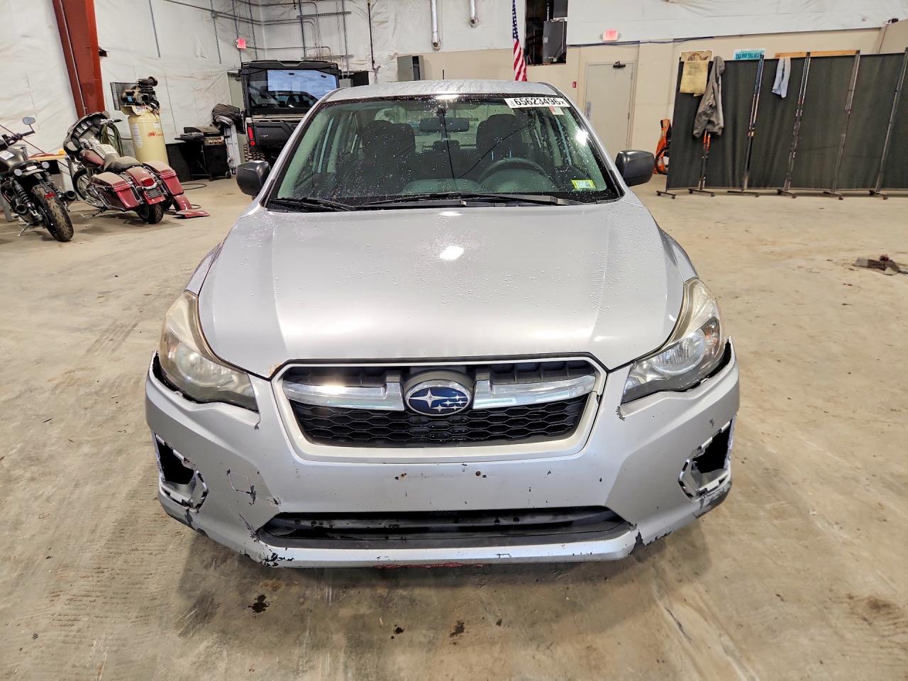 2014 Subaru Impreza Silver vin: JF1GJAA64EG013309