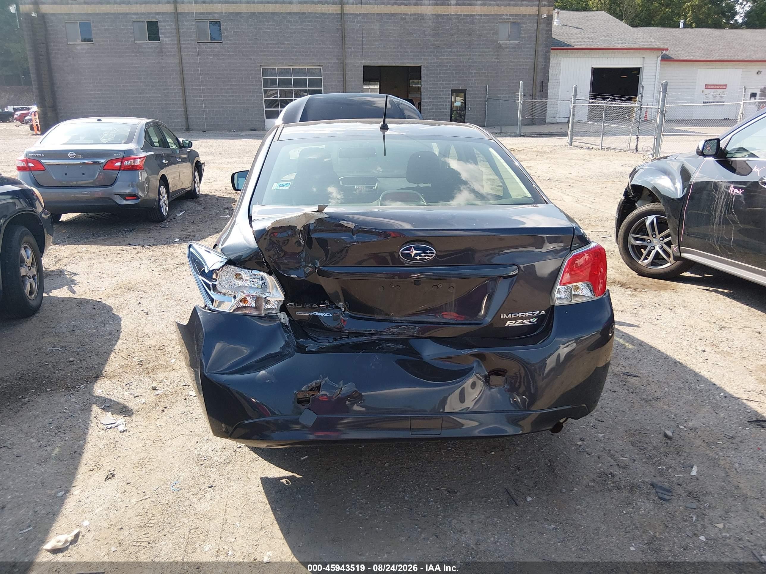 2014 Subaru Impreza 2.0i Серый vin: JF1GJAA64EH023543
