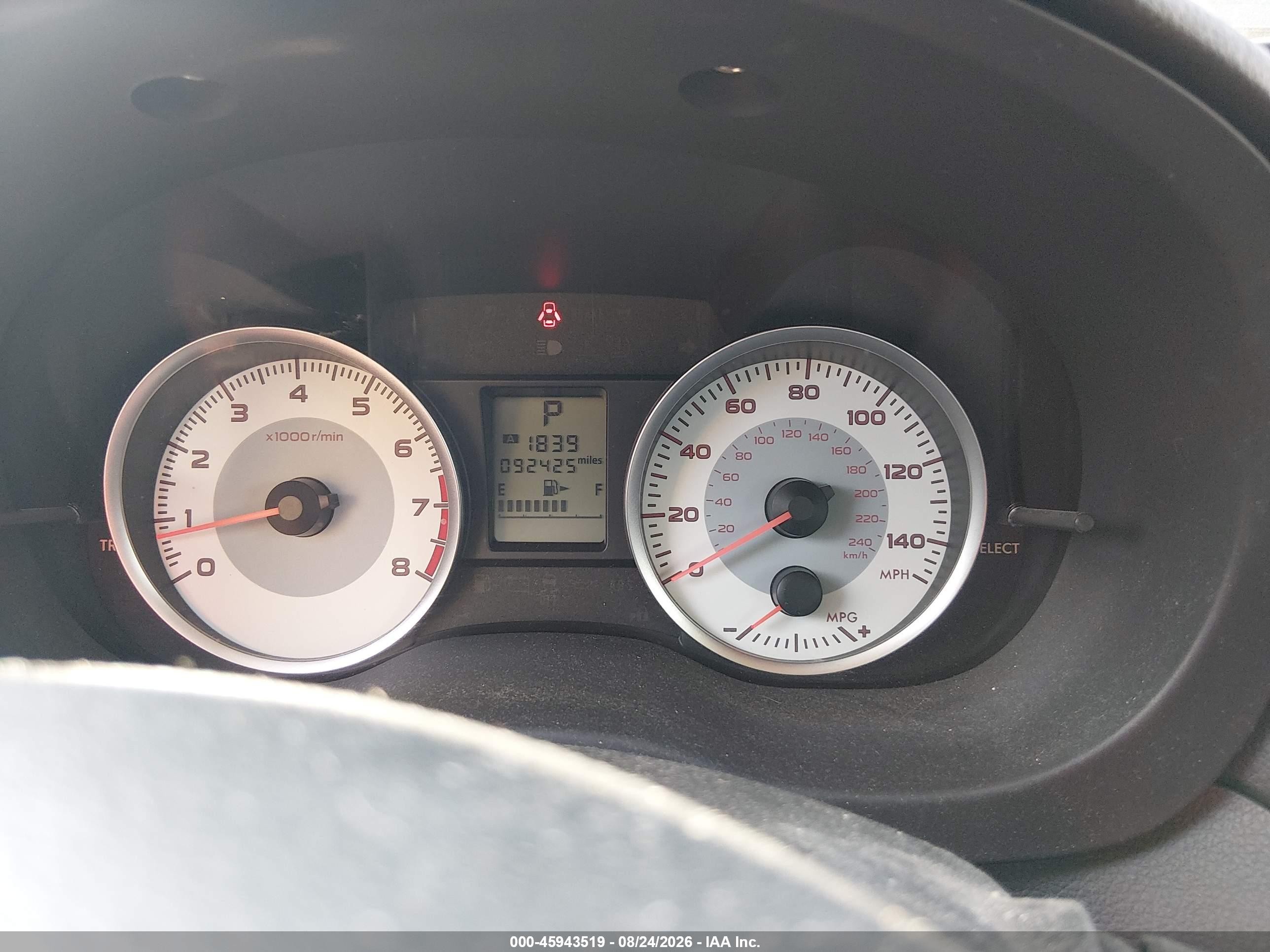2014 Subaru Impreza 2.0i Серый vin: JF1GJAA64EH023543