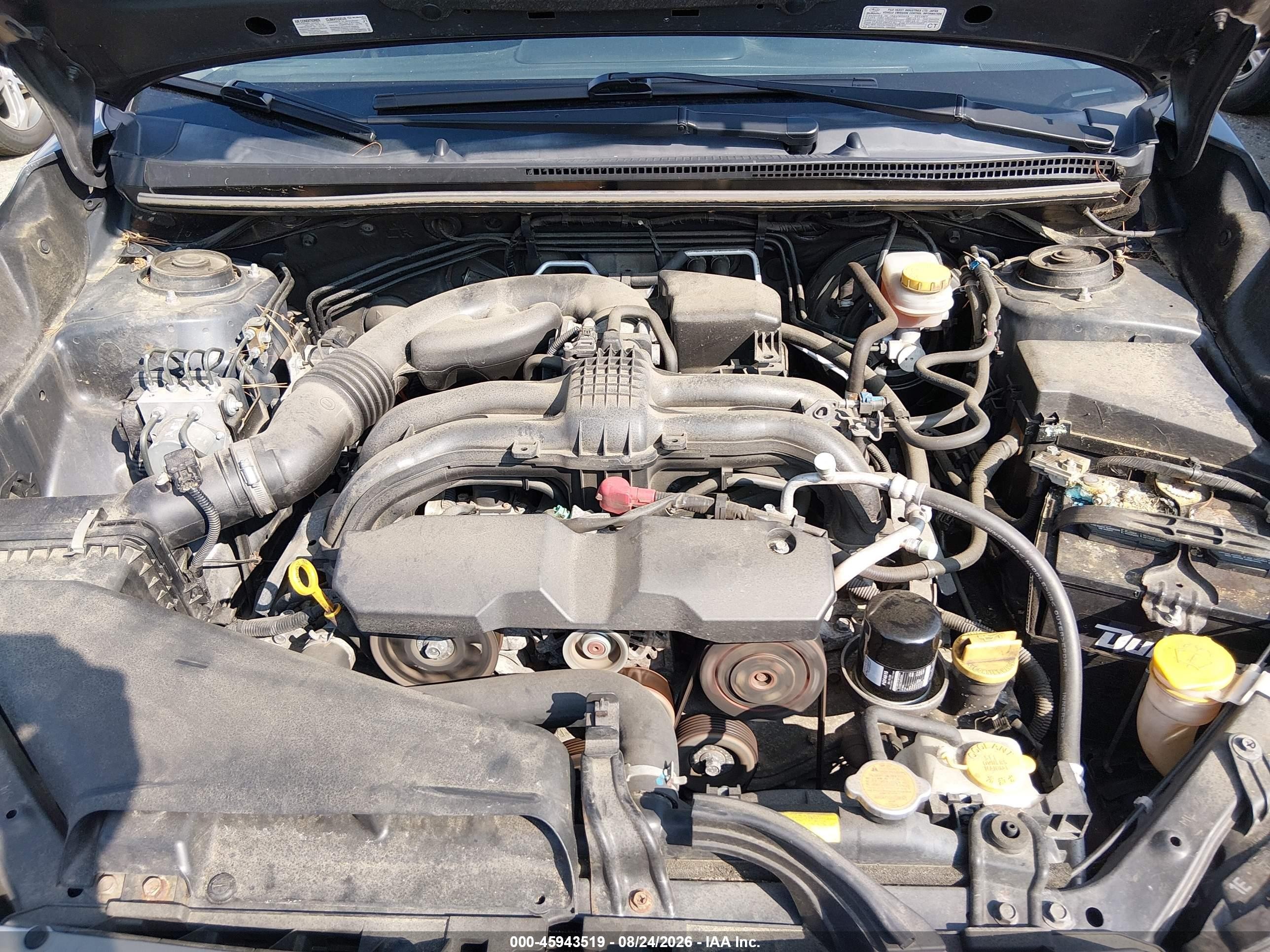2014 Subaru Impreza 2.0i Серый vin: JF1GJAA64EH023543