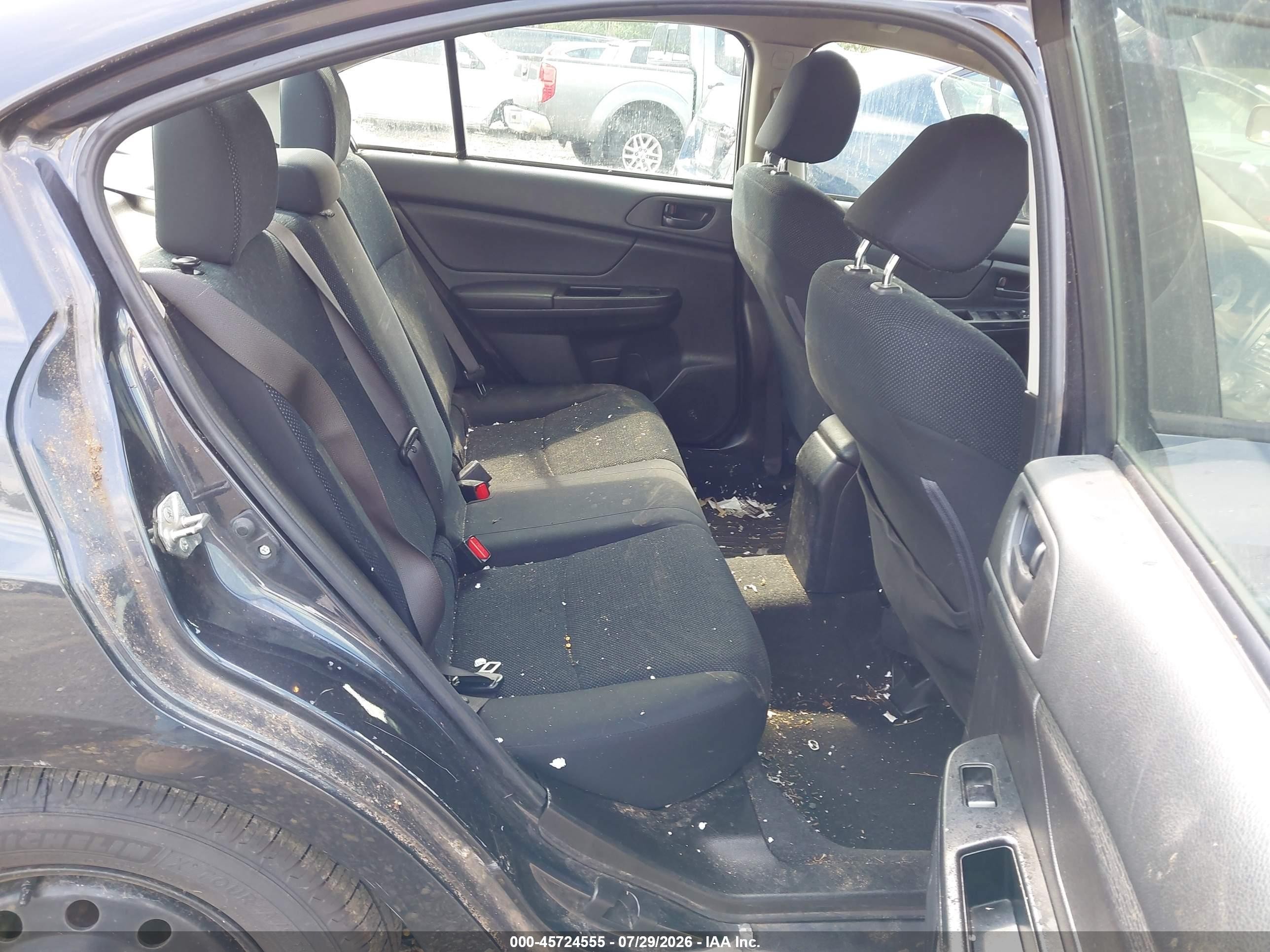 2014 Subaru Impreza 2.0i Black vin: JF1GJAA64EH026183