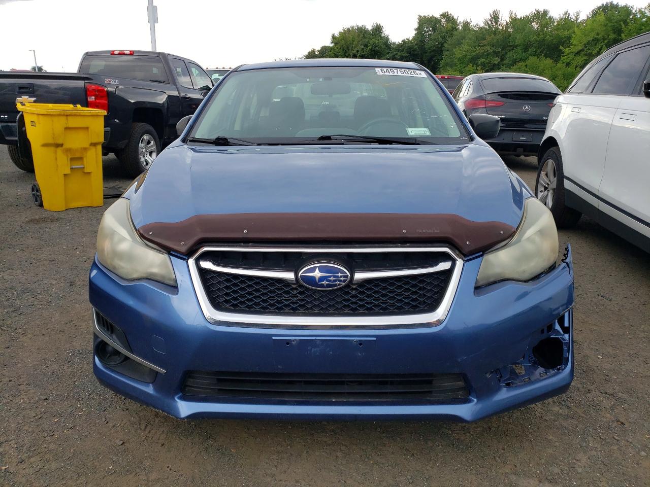 2015 Subaru Impreza Blue vin: JF1GJAA64FG014042
