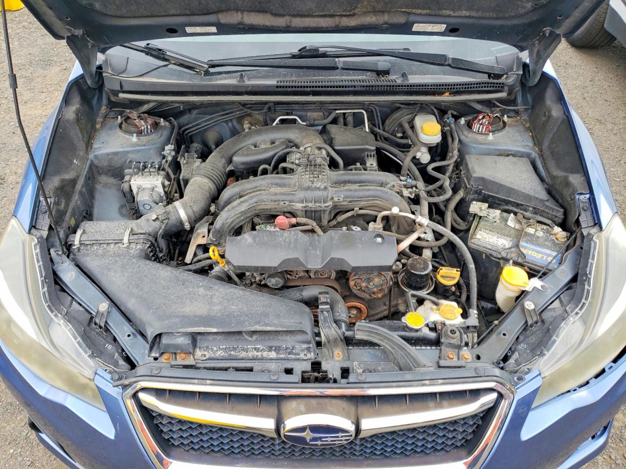 2015 Subaru Impreza Blue vin: JF1GJAA64FG014042