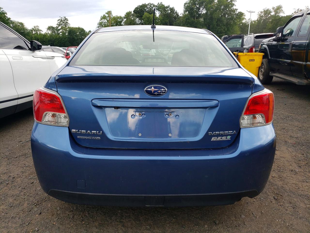 2015 Subaru Impreza Blue vin: JF1GJAA64FG014042