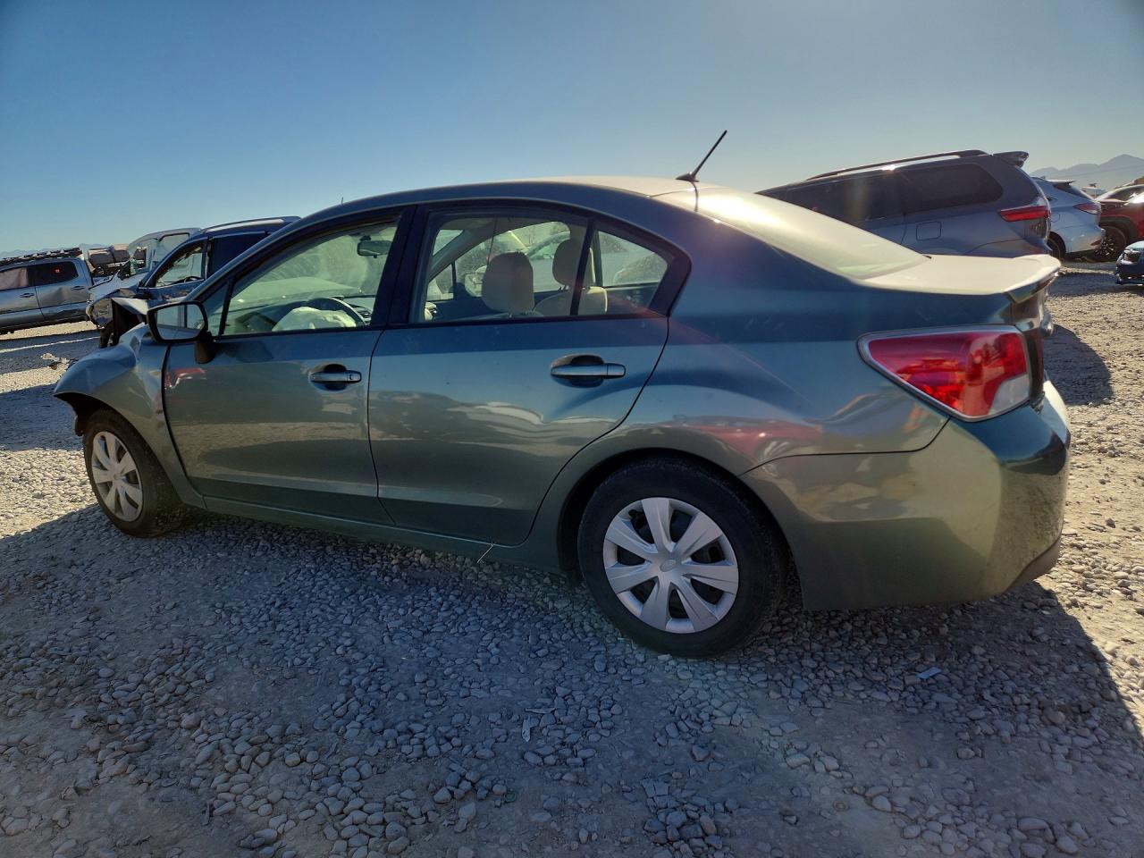 2015 Subaru Impreza Gray vin: JF1GJAA64FH008333
