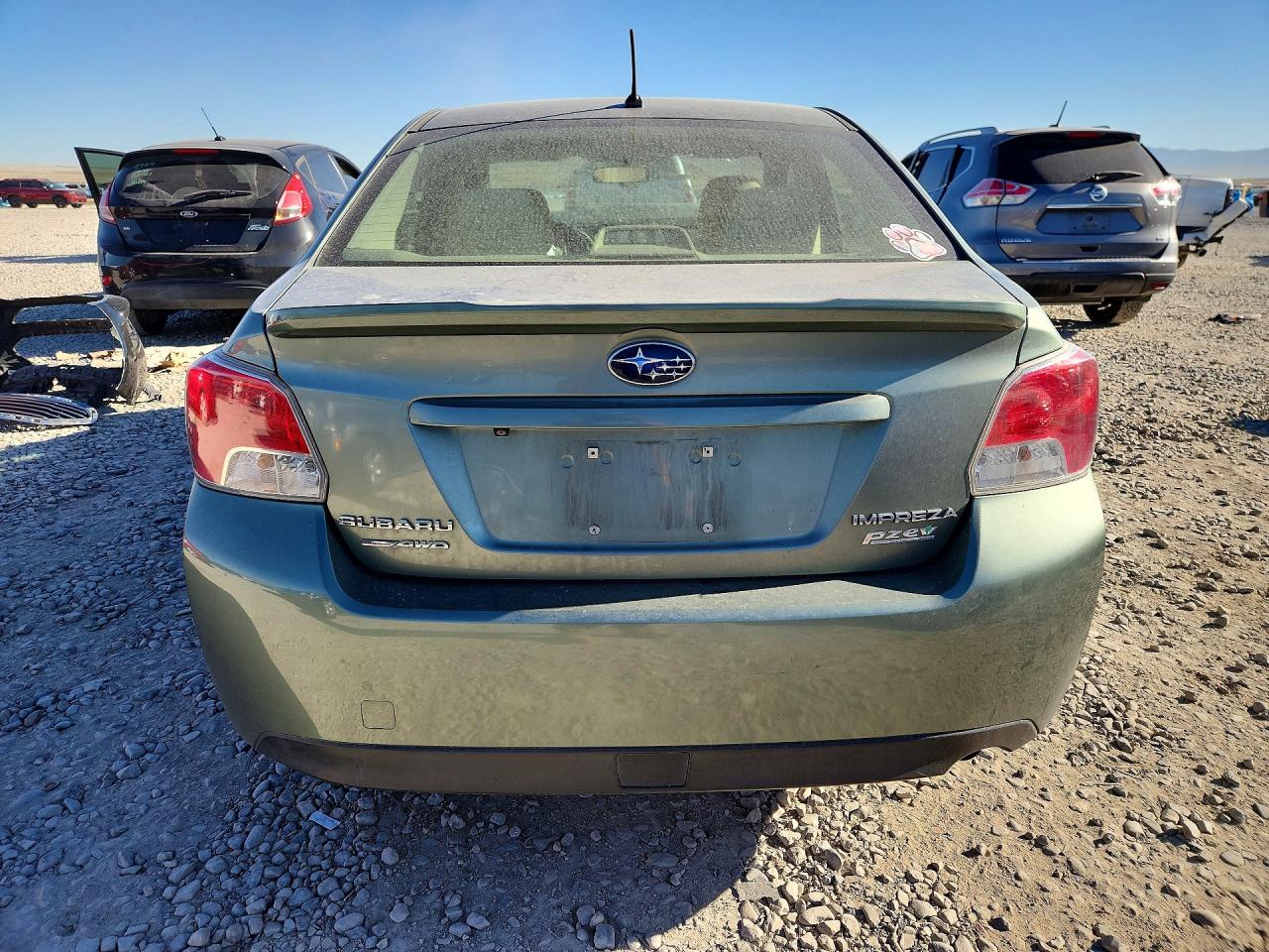 2015 Subaru Impreza Gray vin: JF1GJAA64FH008333