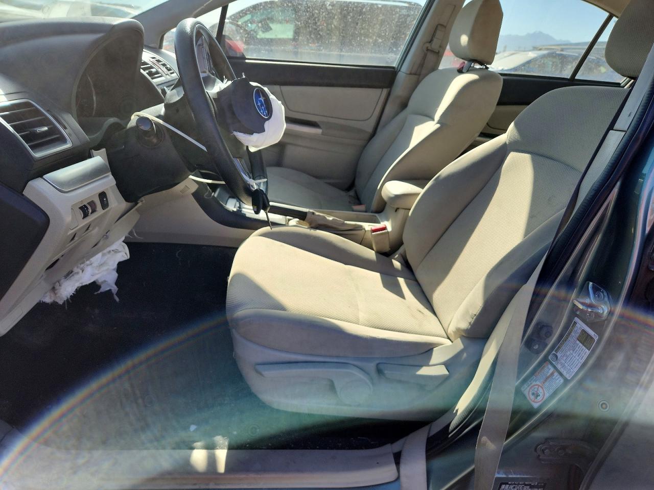 2015 Subaru Impreza Gray vin: JF1GJAA64FH008333