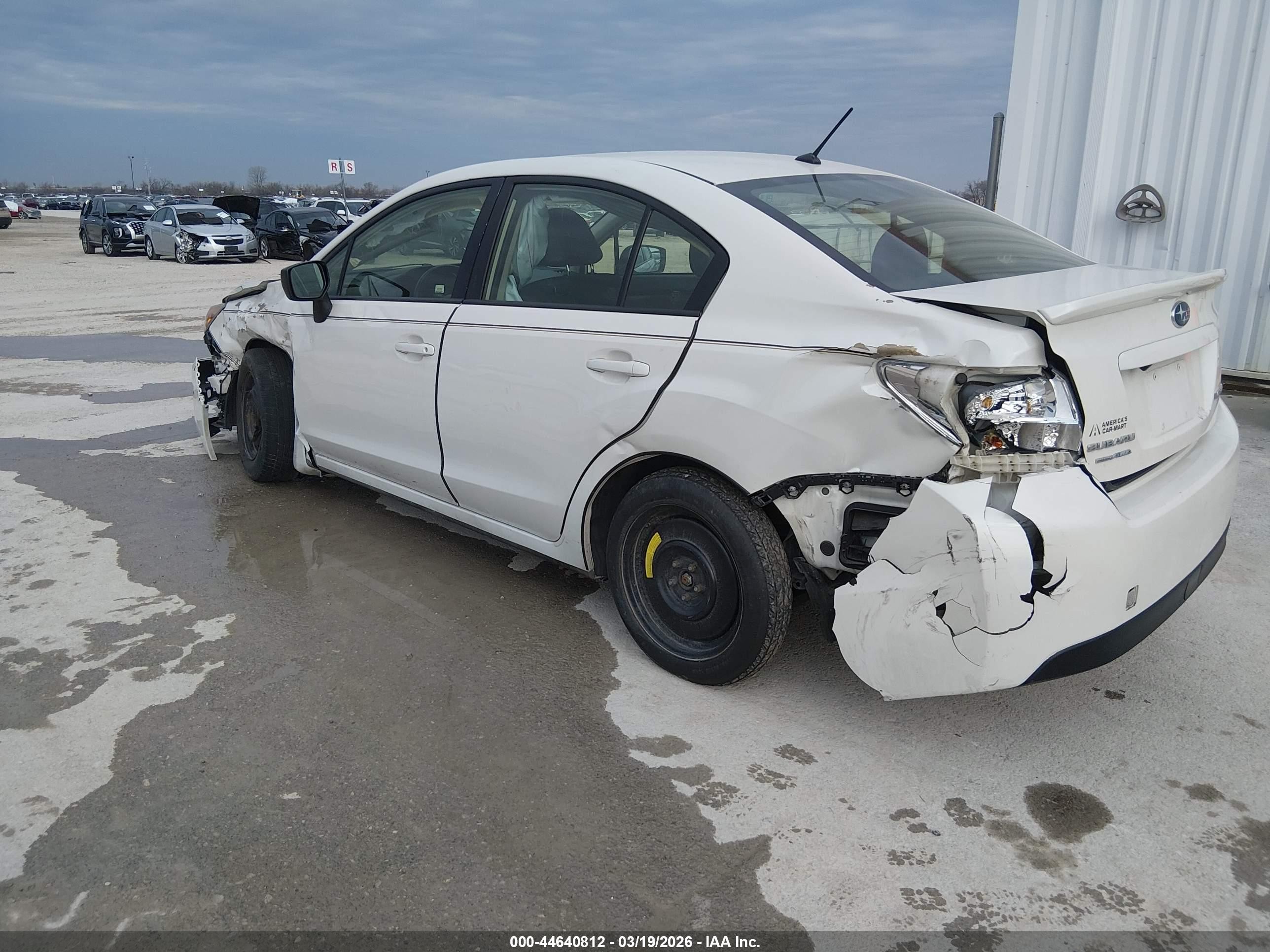 2016 Subaru Impreza 2.0i White vin: JF1GJAA64GH002193