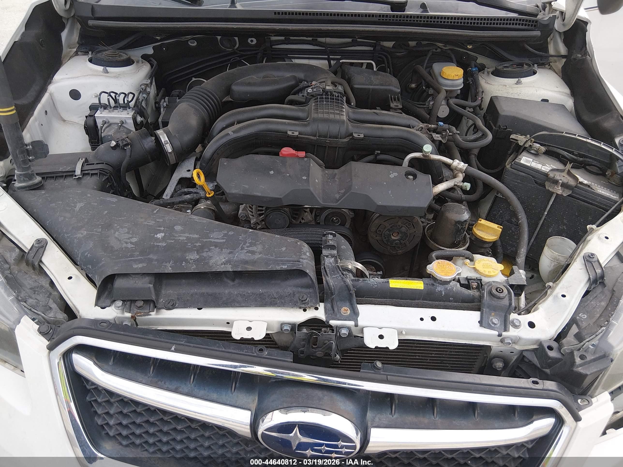 2016 Subaru Impreza 2.0i White vin: JF1GJAA64GH002193
