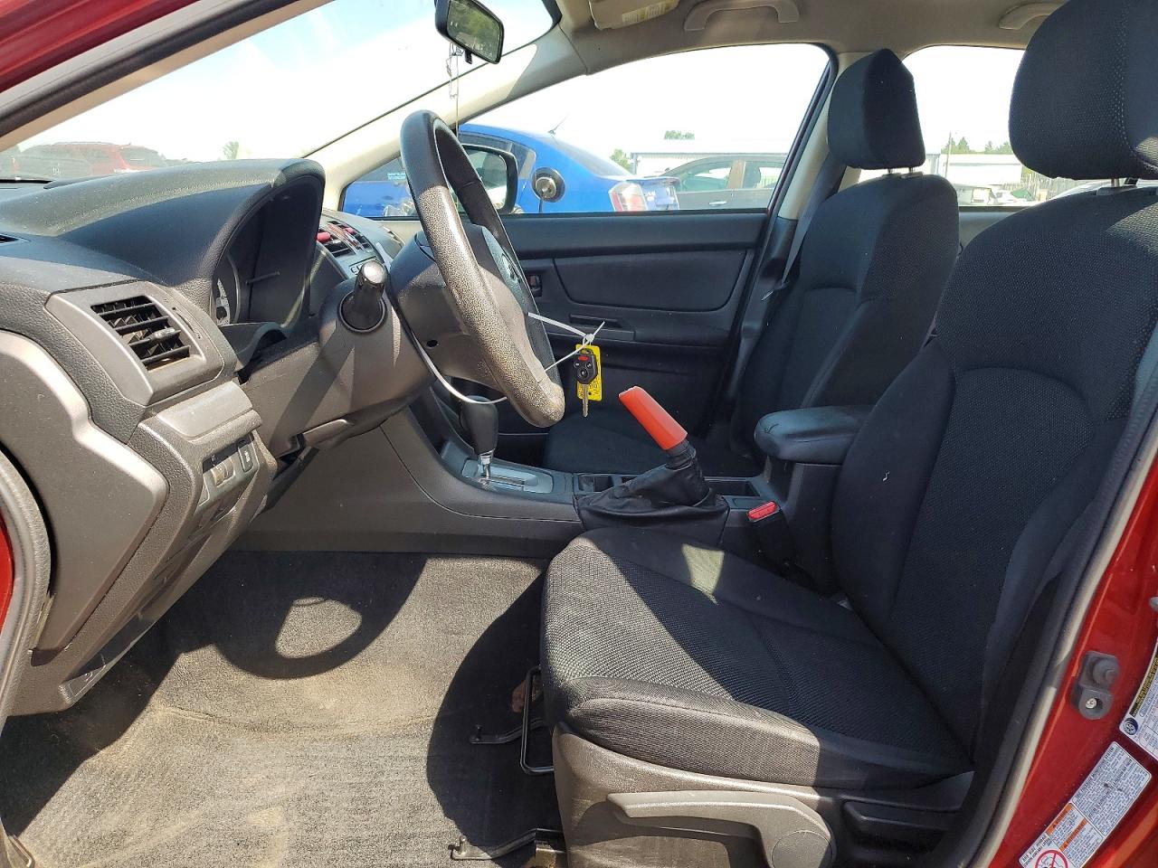 2012 Subaru Impreza Темно-бордовый vin: JF1GJAA65CH013052