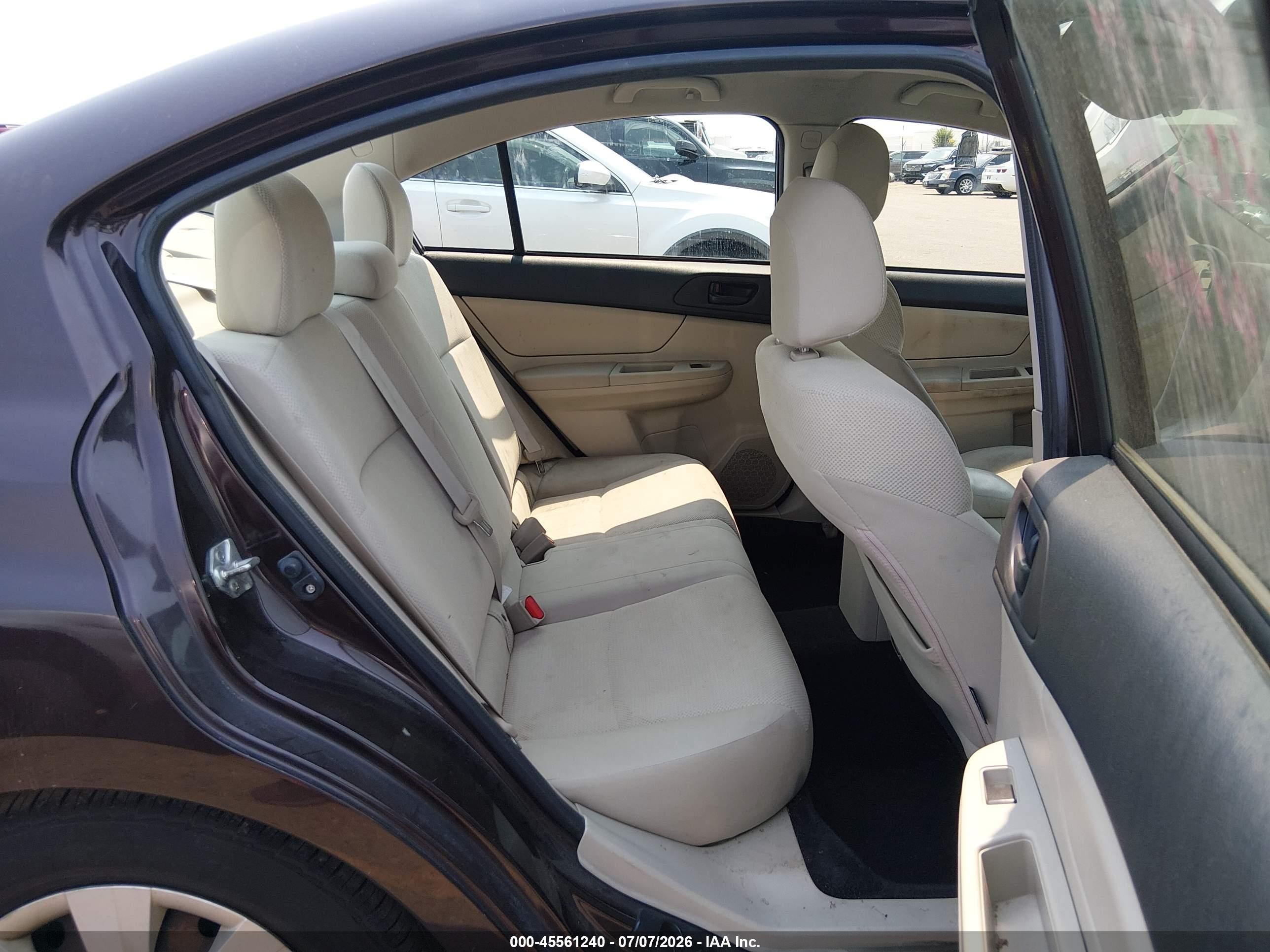 2013 Subaru Impreza 2.0i Maroon vin: JF1GJAA65DG014130