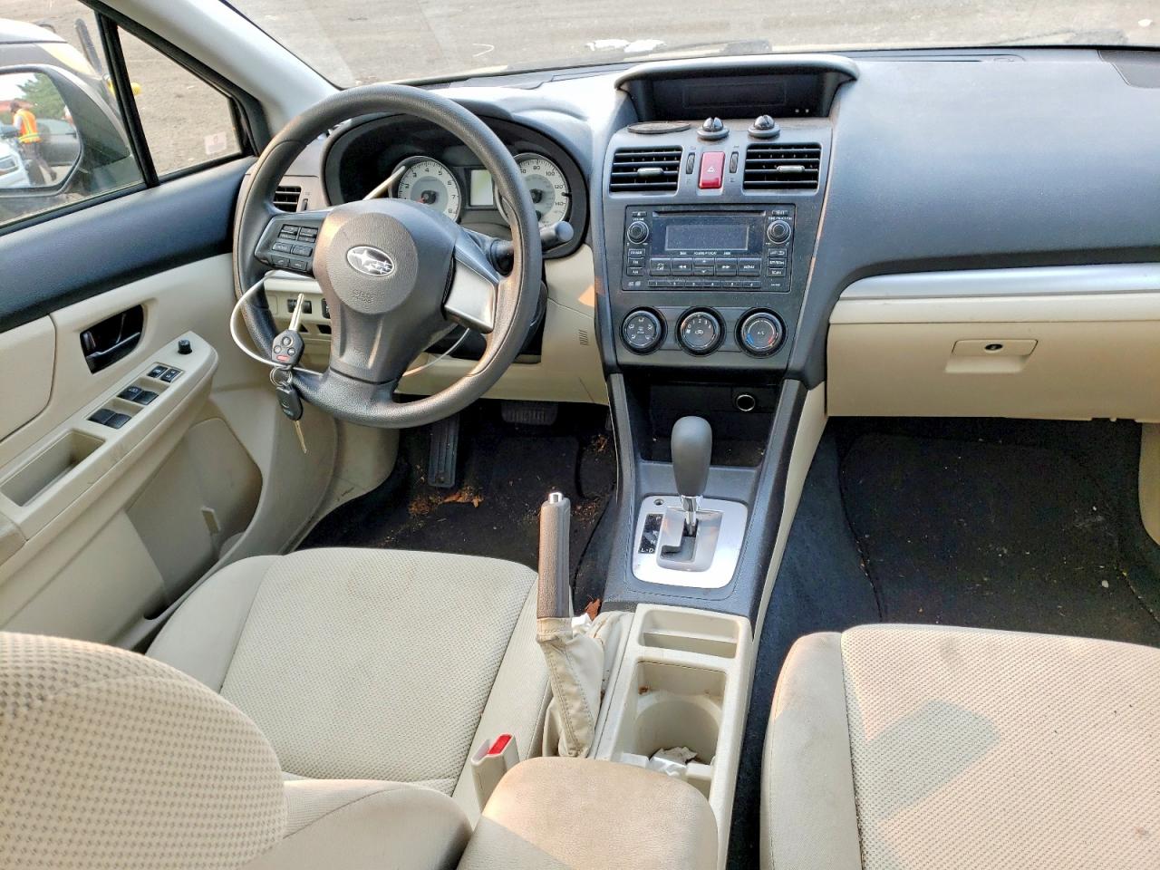 2013 Subaru Impreza Black vin: JF1GJAA65DH024943