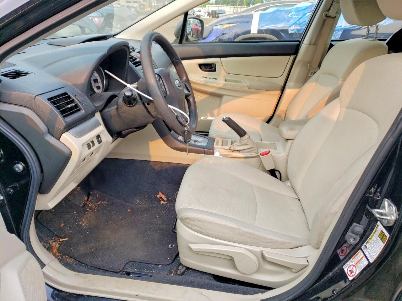 2013 Subaru Impreza Black vin: JF1GJAA65DH024943