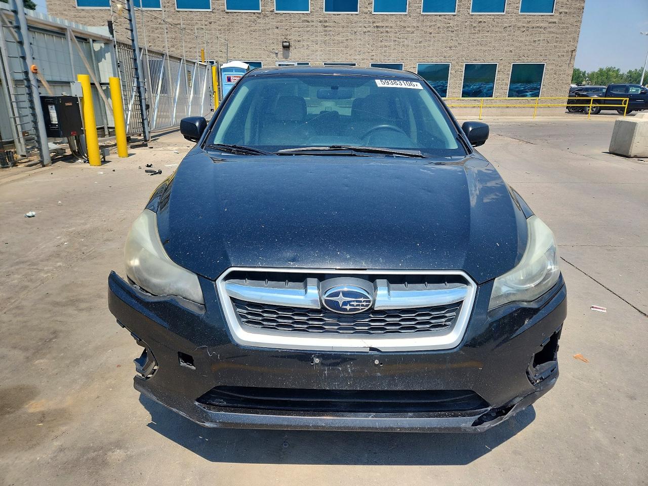2014 Subaru Impreza Black vin: JF1GJAA65EG005252