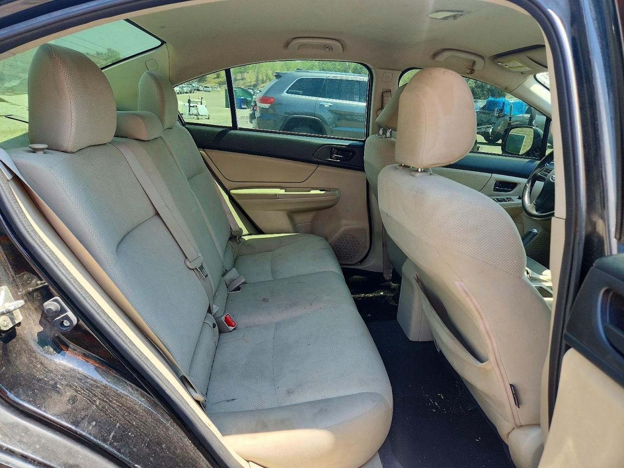 2014 Subaru Impreza Black vin: JF1GJAA65EG005252