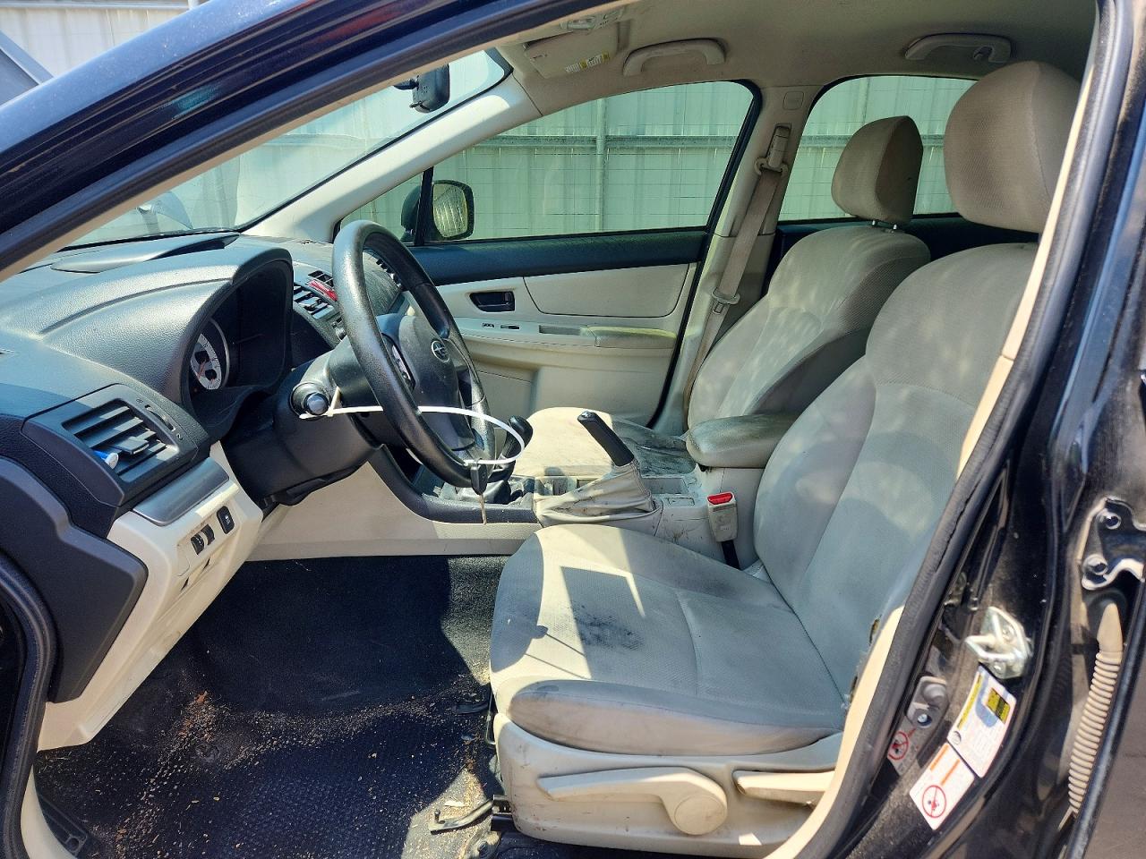 2014 Subaru Impreza Black vin: JF1GJAA65EG005252
