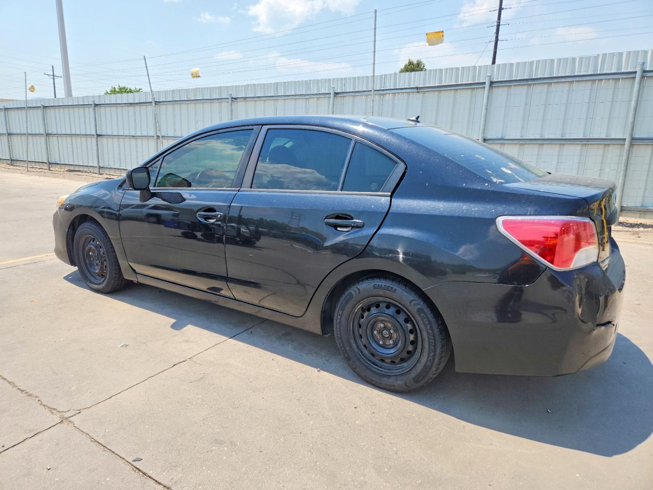 2014 Subaru Impreza Black vin: JF1GJAA65EG005252