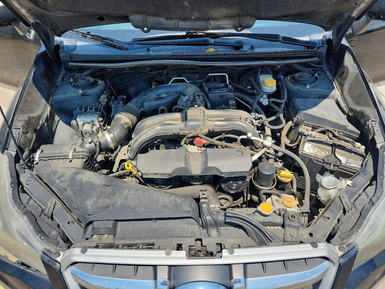 2014 Subaru Impreza Black vin: JF1GJAA65EG005252