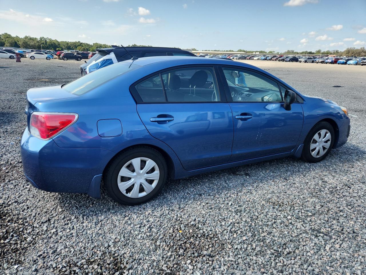 2014 Subaru Impreza Blue vin: JF1GJAA65EH010879
