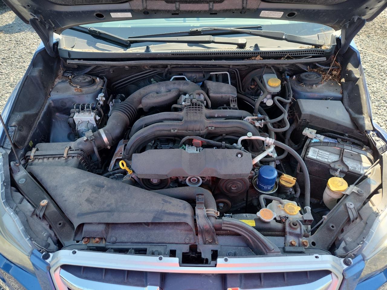 2014 Subaru Impreza Blue vin: JF1GJAA65EH010879