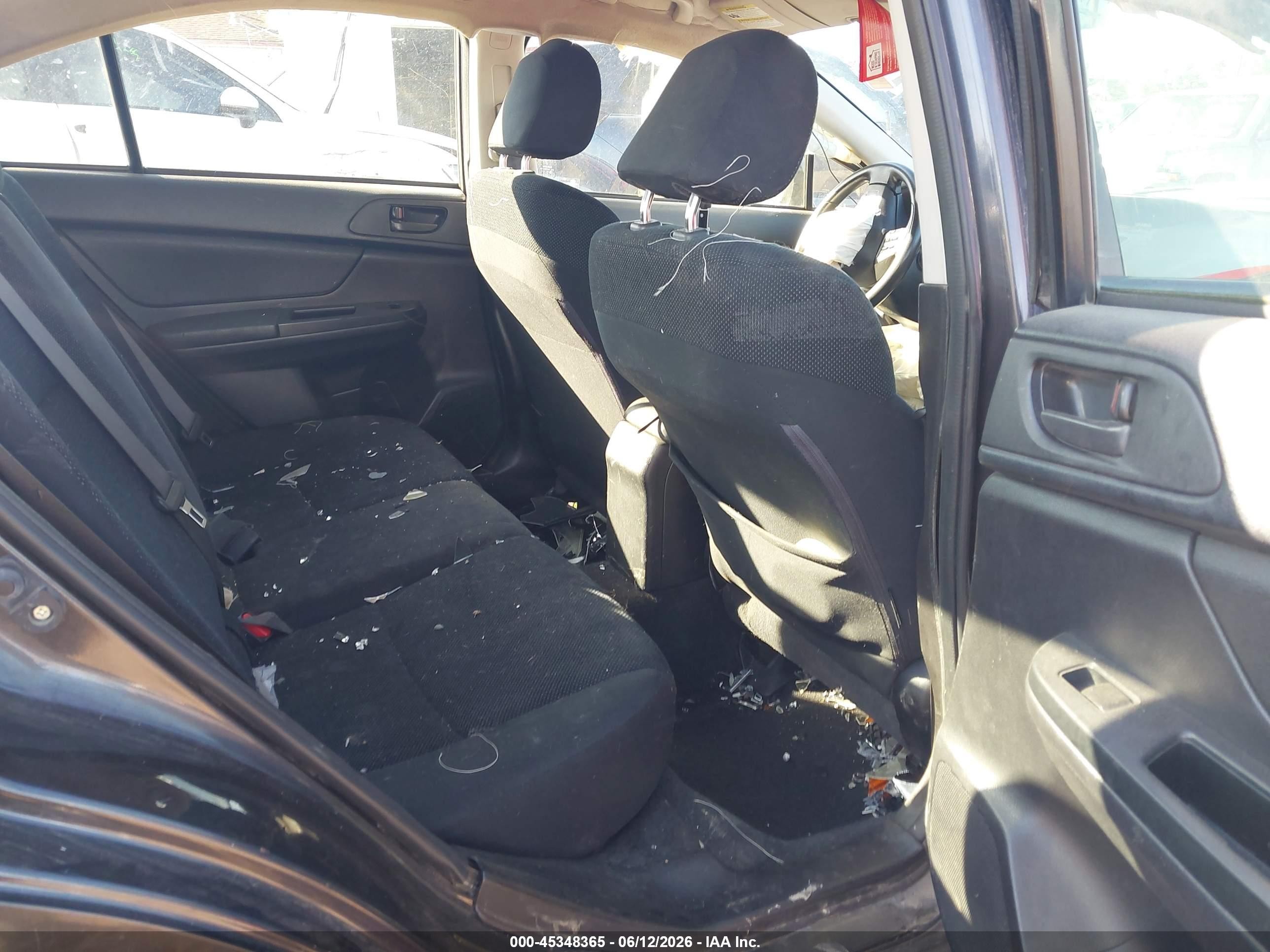 2014 Subaru Impreza 2.0i Gray vin: JF1GJAA65EH021865