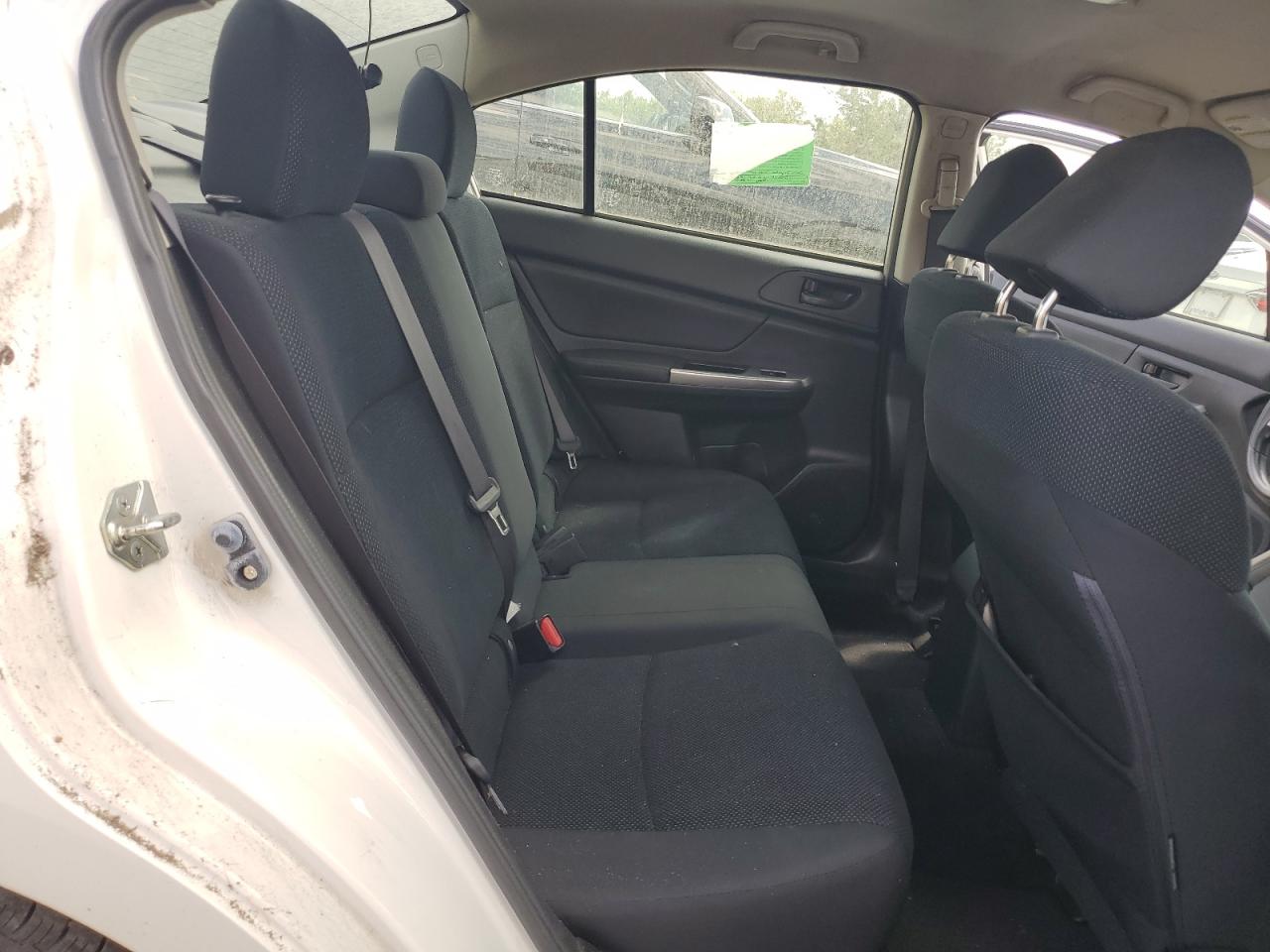2015 Subaru Impreza White vin: JF1GJAA65FG024594