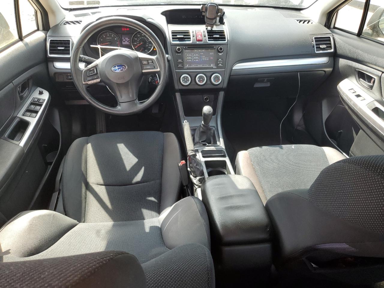 2015 Subaru Impreza White vin: JF1GJAA65FG024594