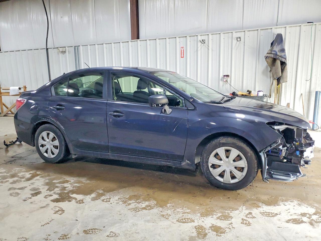 2015 Subaru Impreza Gray vin: JF1GJAA65FH014724