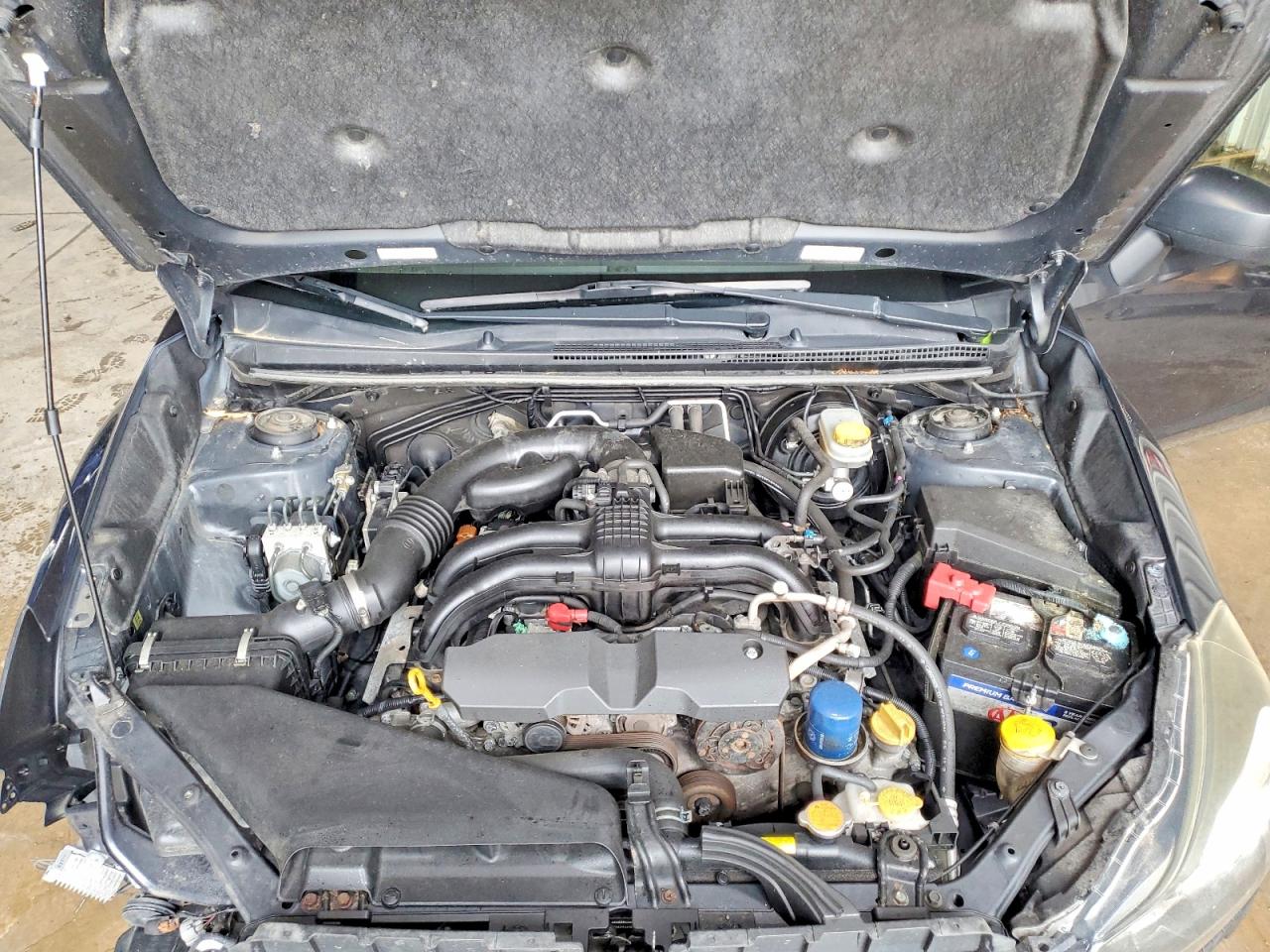 2015 Subaru Impreza Gray vin: JF1GJAA65FH014724