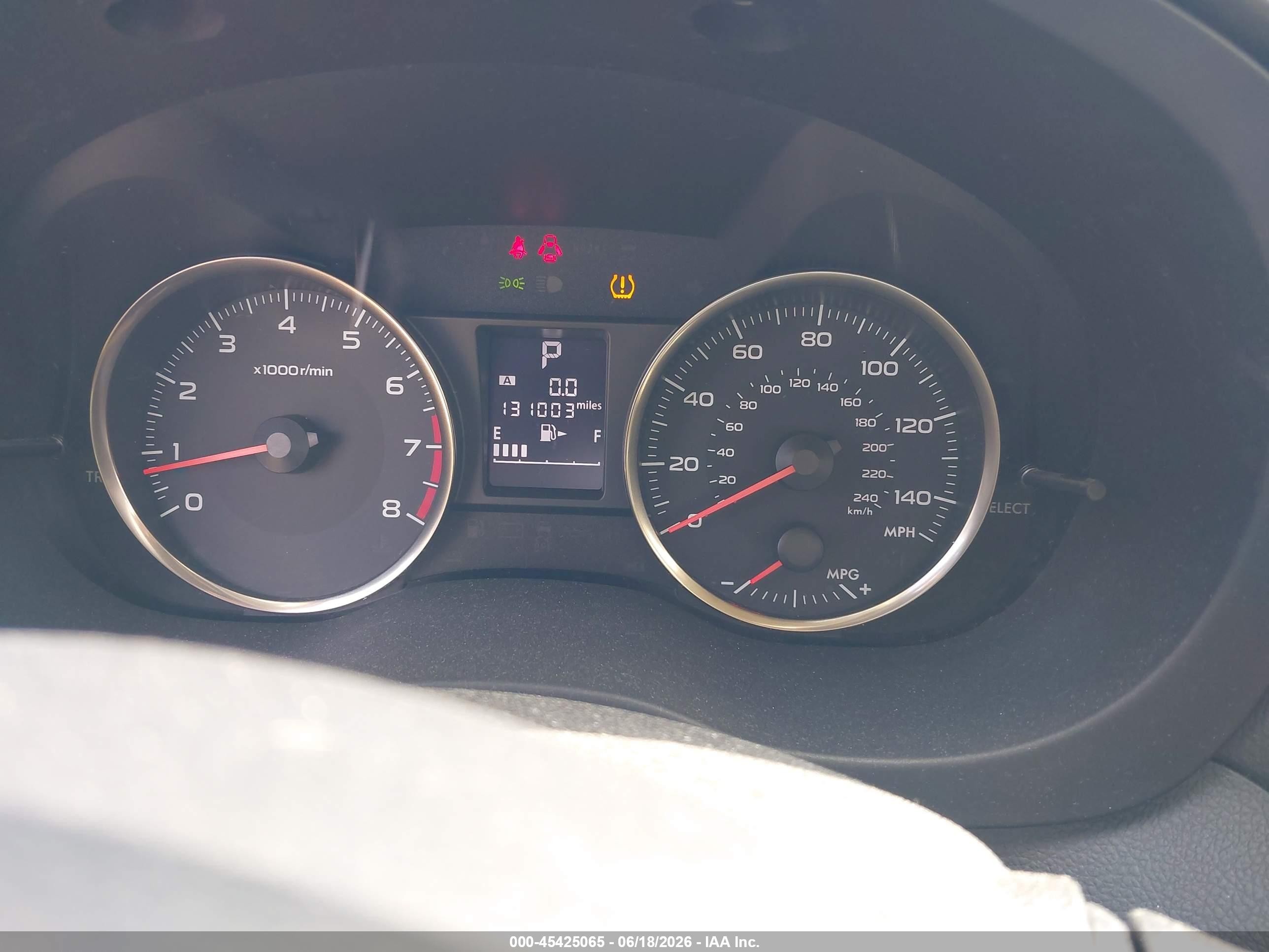2015 Subaru Impreza 2.0i Maroon vin: JF1GJAA65FH019986