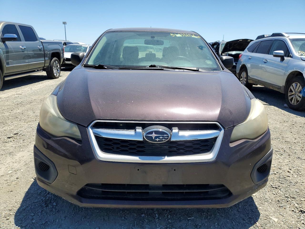 2012 Subaru Impreza Фиолетовый vin: JF1GJAA66CH016235