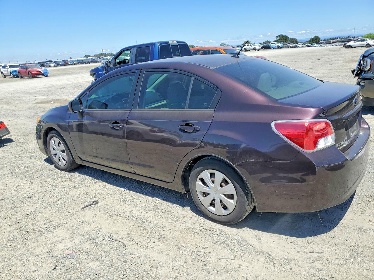 2012 Subaru Impreza Фиолетовый vin: JF1GJAA66CH016235