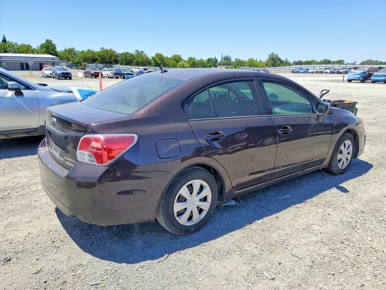 2012 Subaru Impreza Фиолетовый vin: JF1GJAA66CH016235