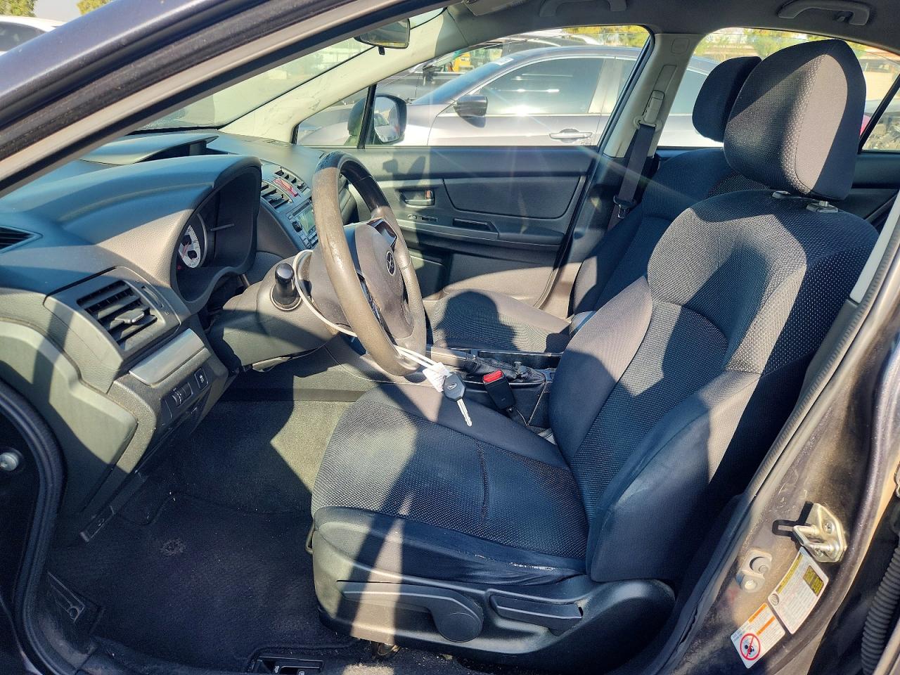 2013 Subaru Impreza Gray vin: JF1GJAA66DH010906