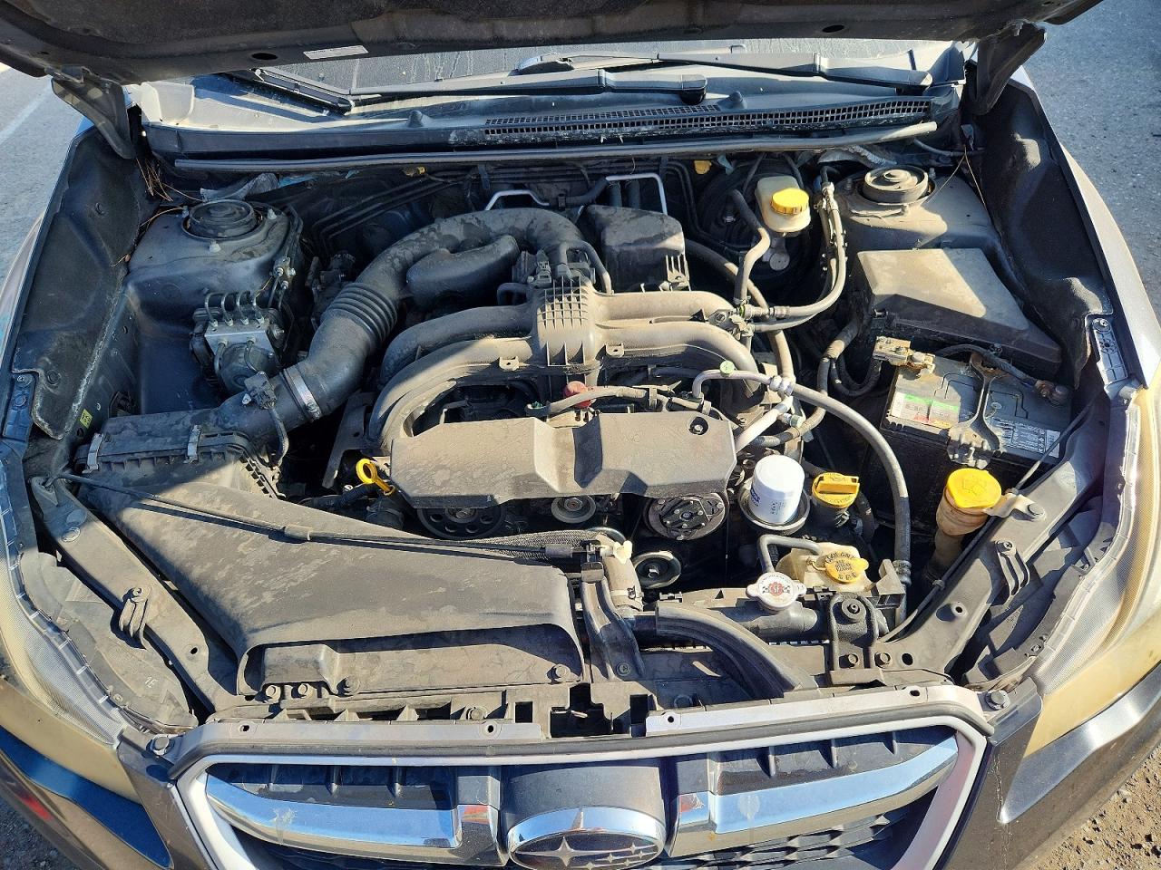 2013 Subaru Impreza Gray vin: JF1GJAA66DH010906