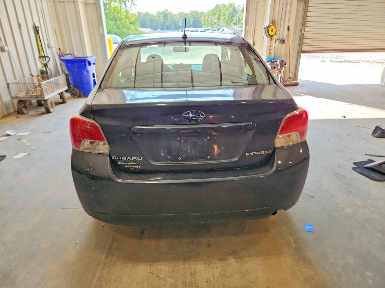 2013 Subaru Impreza Blue vin: JF1GJAA66DH015345