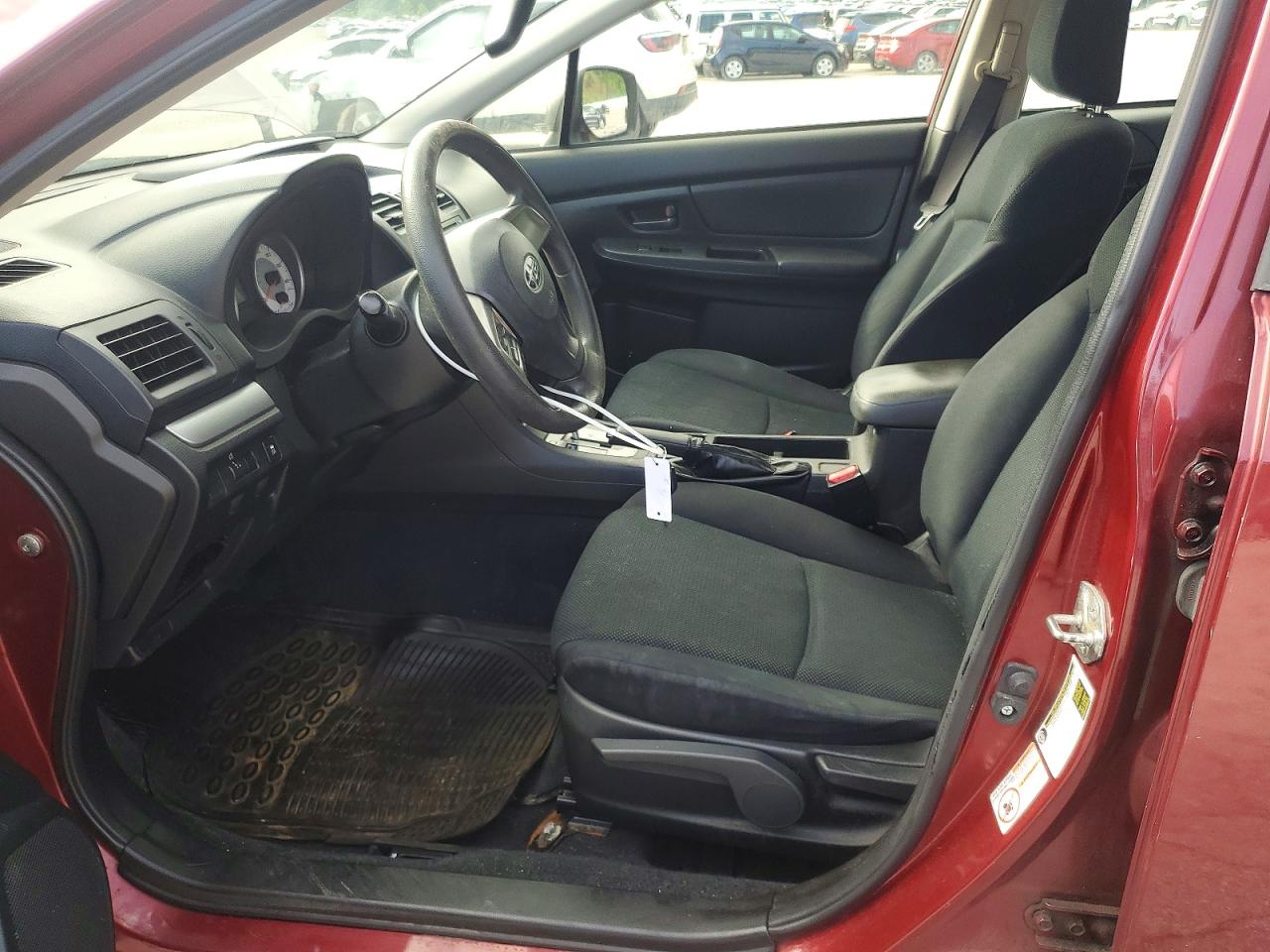 2014 Subaru Impreza Maroon vin: JF1GJAA66EH011877