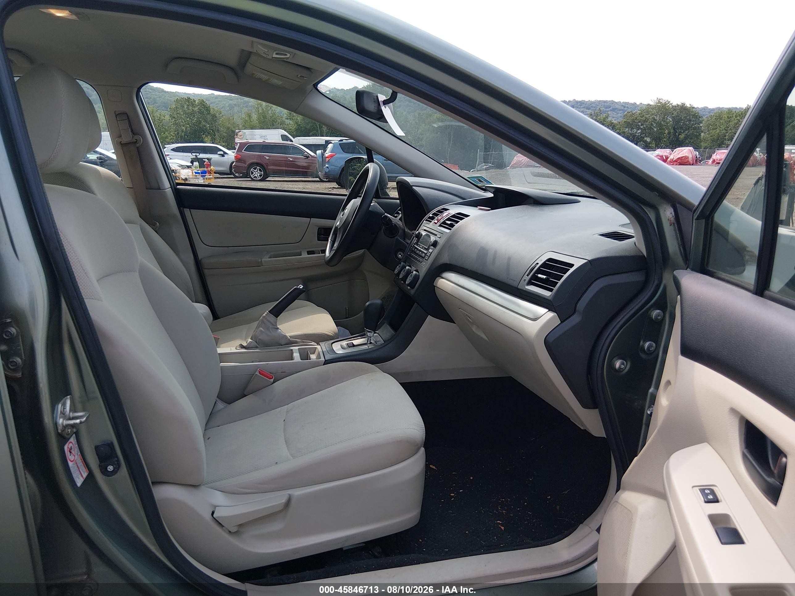 2014 Subaru Impreza 2.0i Green vin: JF1GJAA66EH018229