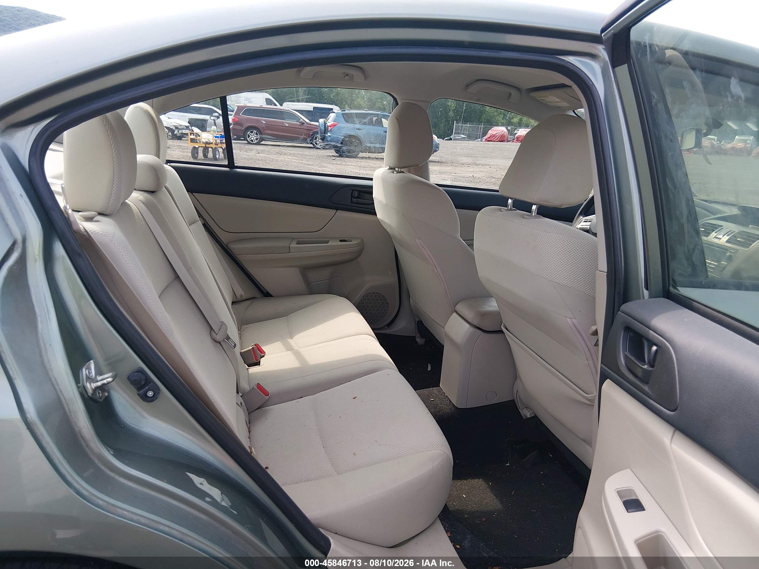 2014 Subaru Impreza 2.0i Green vin: JF1GJAA66EH018229