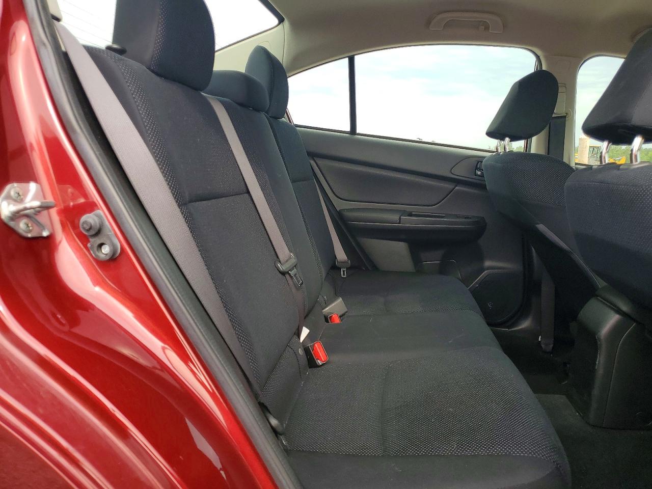 2014 Subaru Impreza Red vin: JF1GJAA66EH025701