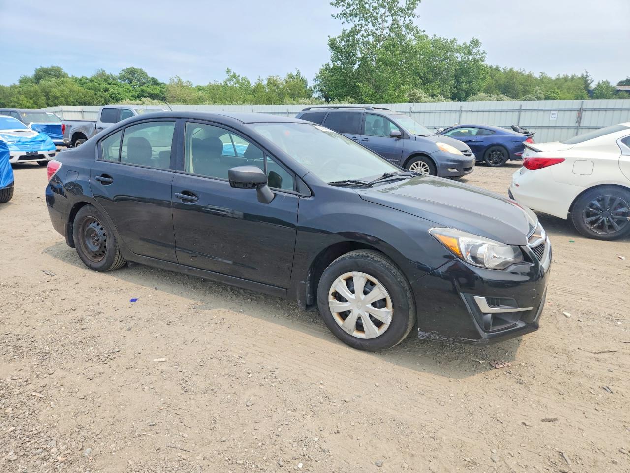 2015 Subaru Impreza Black vin: JF1GJAA66FG009604