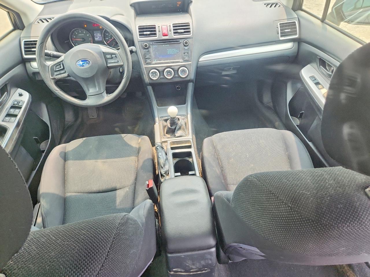 2015 Subaru Impreza Black vin: JF1GJAA66FG009604